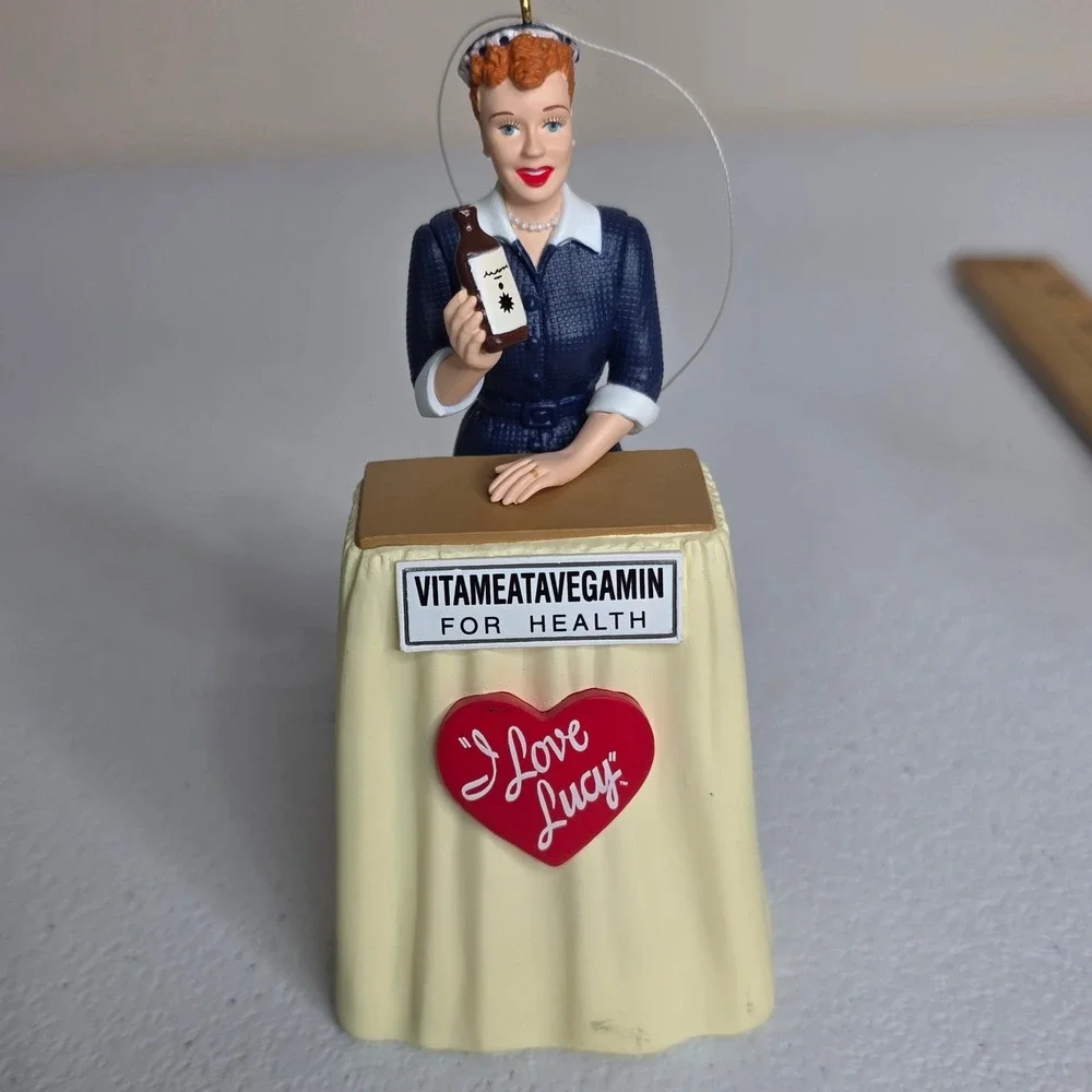 Hallmark I Love Lucy Keepsake Ornaments Lot of 5 TV Classic Scenes 2 Wind-Up